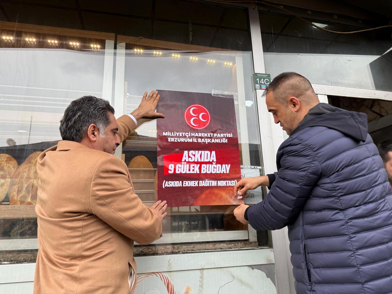 ‘Askıda 9 gülek buğday projesi’ Erzurum’da hayata geçti