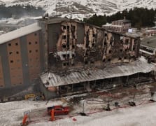 Uludağ'daki otel yangının başladığı anın görüntüsü ortaya çıktı