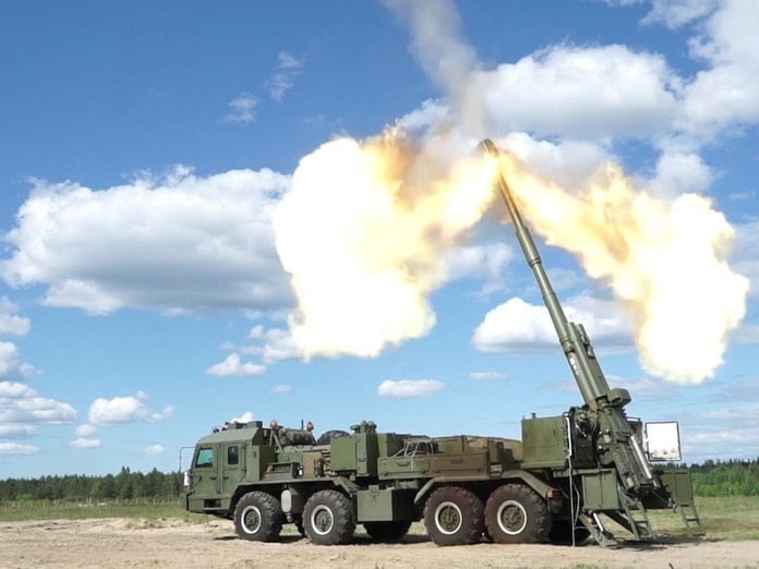Rusya tekerlekli kundağı motorlu obüs üretimini artırmaya devam ediyor