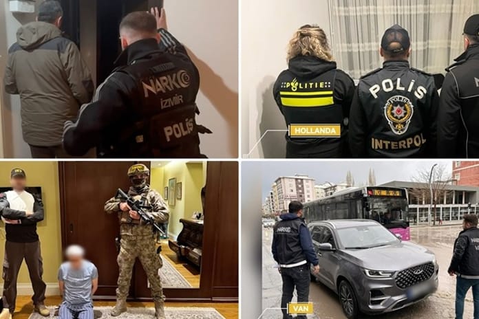 Uluslararası suç örgütüne dev operasyonda 234 şüpheli yakalandı