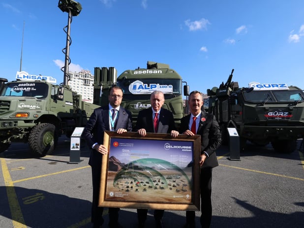 Suudi Arabistan’ın ‘Çelik Kubbe’ projesinde Türkiye öne çıkıyor