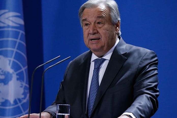 Guterres'ten Gazzelilerin sürgün edilmesi planına sert tepki