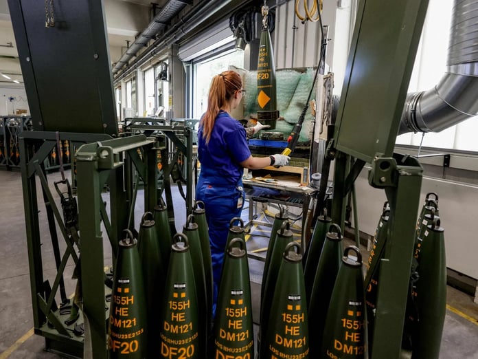 Alman savunma şirketi Rheinmetall üretim kapasitesini büyük ölçüde artırmayı hedefliyor