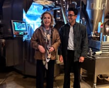 Çiğdem Simavi'den boykota tepki, EspressoLab'e ziyaret