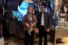 Çiğdem Simavi'den boykota tepki, EspressoLab'e ziyaret