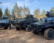 Türk zırhlı araçları Estonya'ya güç kattı