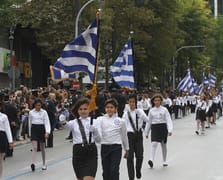 Yunan okullarında EOKA'nın kuruluşunun 70. yılı kutlandı