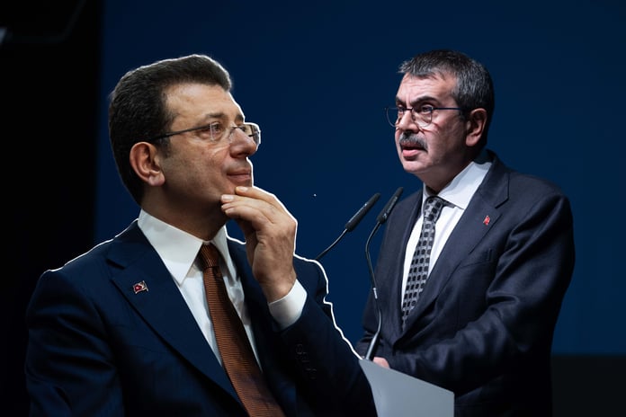 Milli Eğitim Bakanı Yusuf Tekin, İmamoğlu hissedarlığında açılan FETÖ okulunu açıkladı