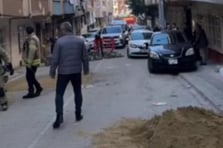 Aynı anda farklı olaylara sahne olan sokak