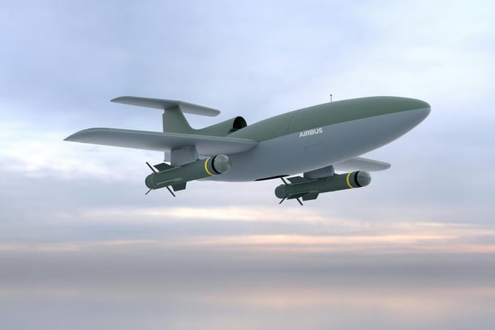 Airbus füze fırlatan yeni İHA'sını duyurdu