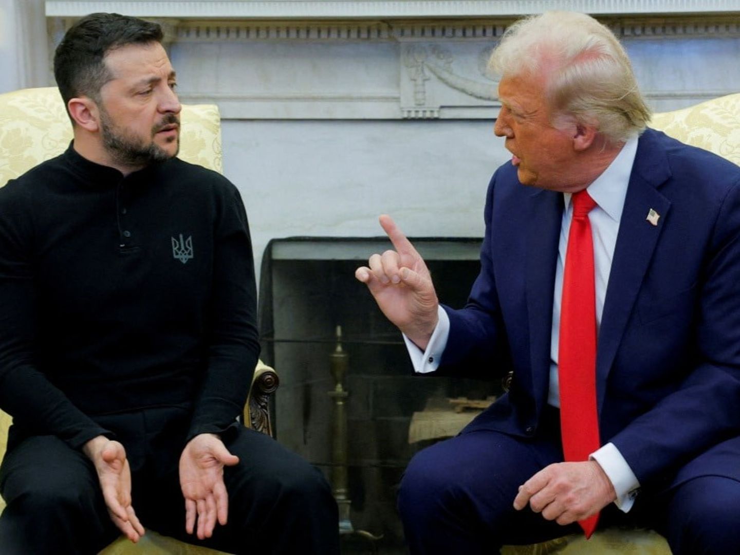 Batılı siyasilerin hedefinde ülkesini savunan Zelenskiy'i aşağılamaya çalışan Trump var