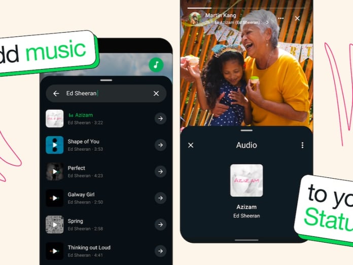 WhatsApp kullanıcıları 'Durum' güncellemelerine müzik ekleyebilecek