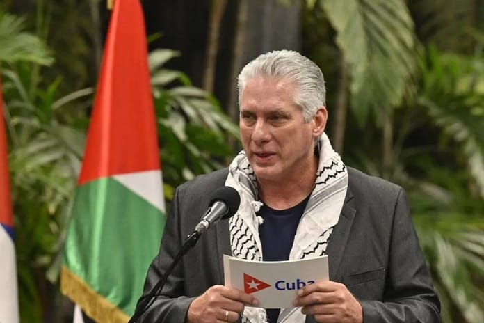 Küba lideri Canel'den İsrail'e sert soykırım eleştirisi