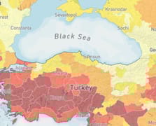 2050 haritası, Türkiye'yi bekleyen su kıtlığı tehlikesini gözler önüne seriyor