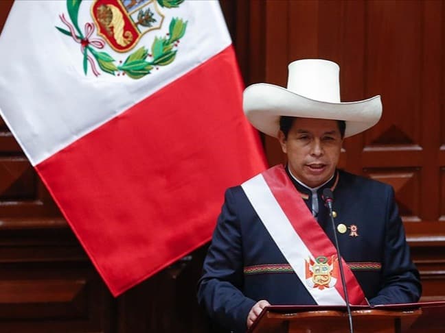 Eski Peru lideri açlık grevine başladı