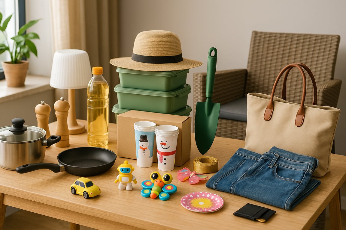Modern home interior showcasing high-quality household products and organization tools provided by a professional supplier for retailers.