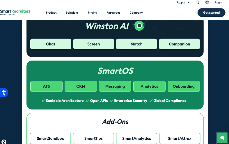 เครื่องมือของ SmartRecruiters