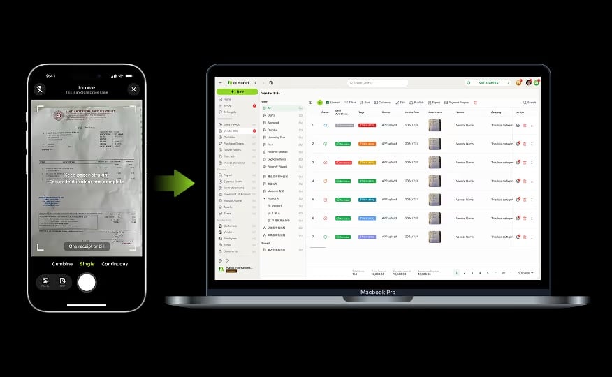 ccMonet AI Reconciliation Dashboard