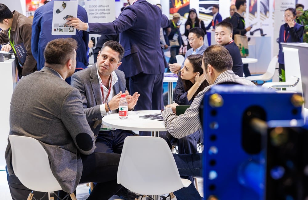 Business matching meeting connecting global automotive parts buyers and suppliers