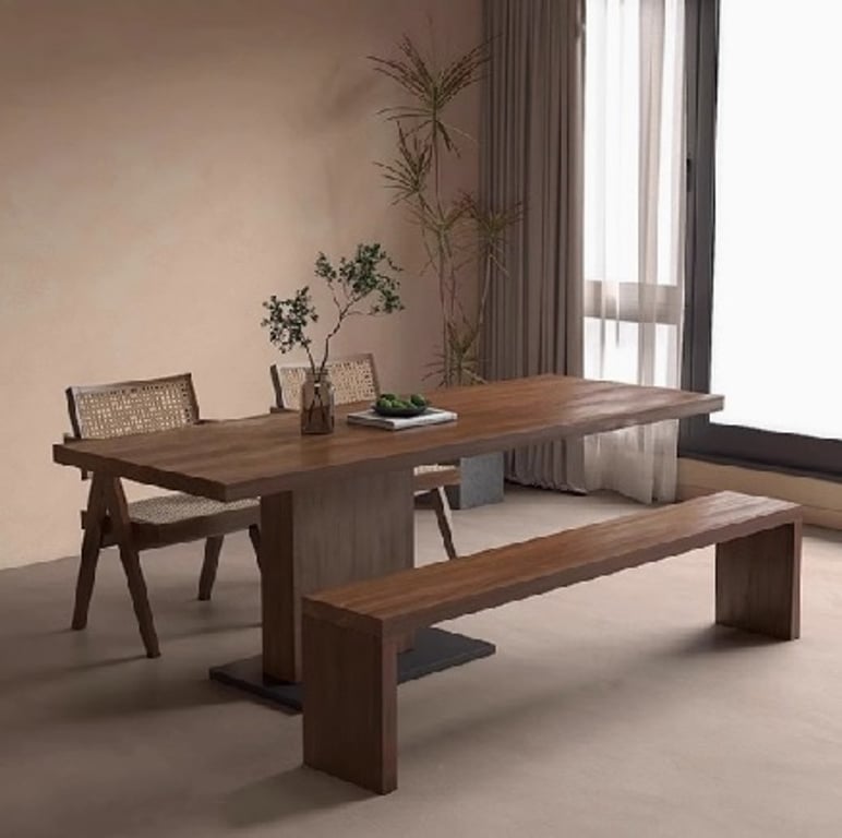 Elio Solid Wood Conference Table