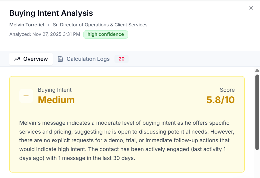 銷售對話與購買信號