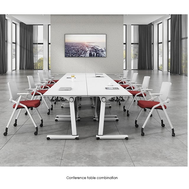 Matteo Training Table JM 902 modern mobile office desk. Image height is 400 and width is 400