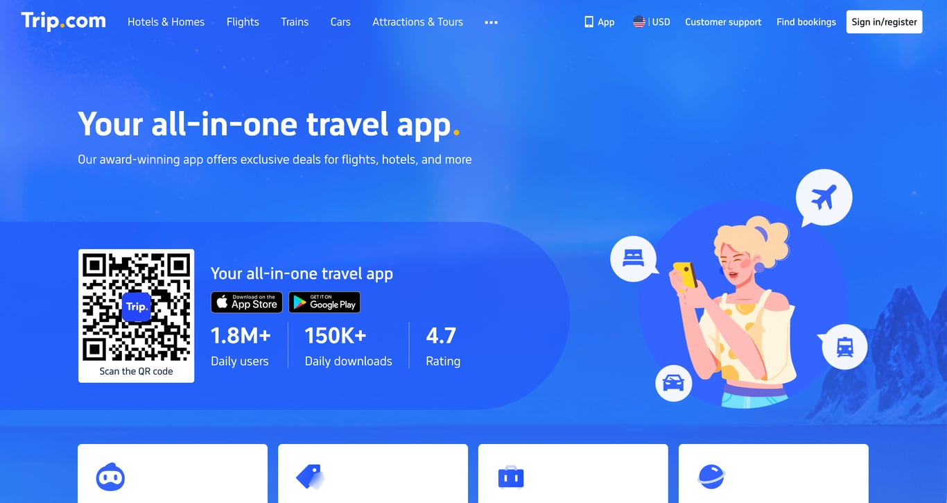 Last-minute Cappadocia tour booking in the Trip.com app