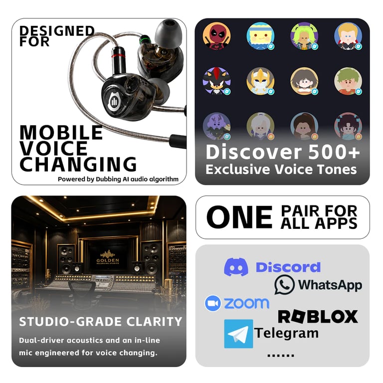 Designed for mobile voice changing