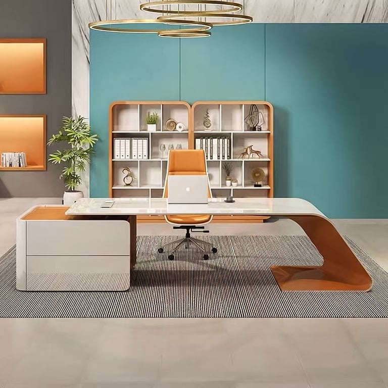 Elkie Wooden Director Table