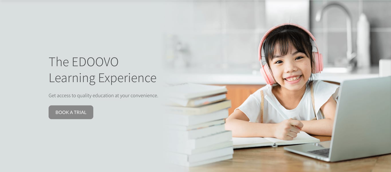 EDOOVO learning experience online class banner