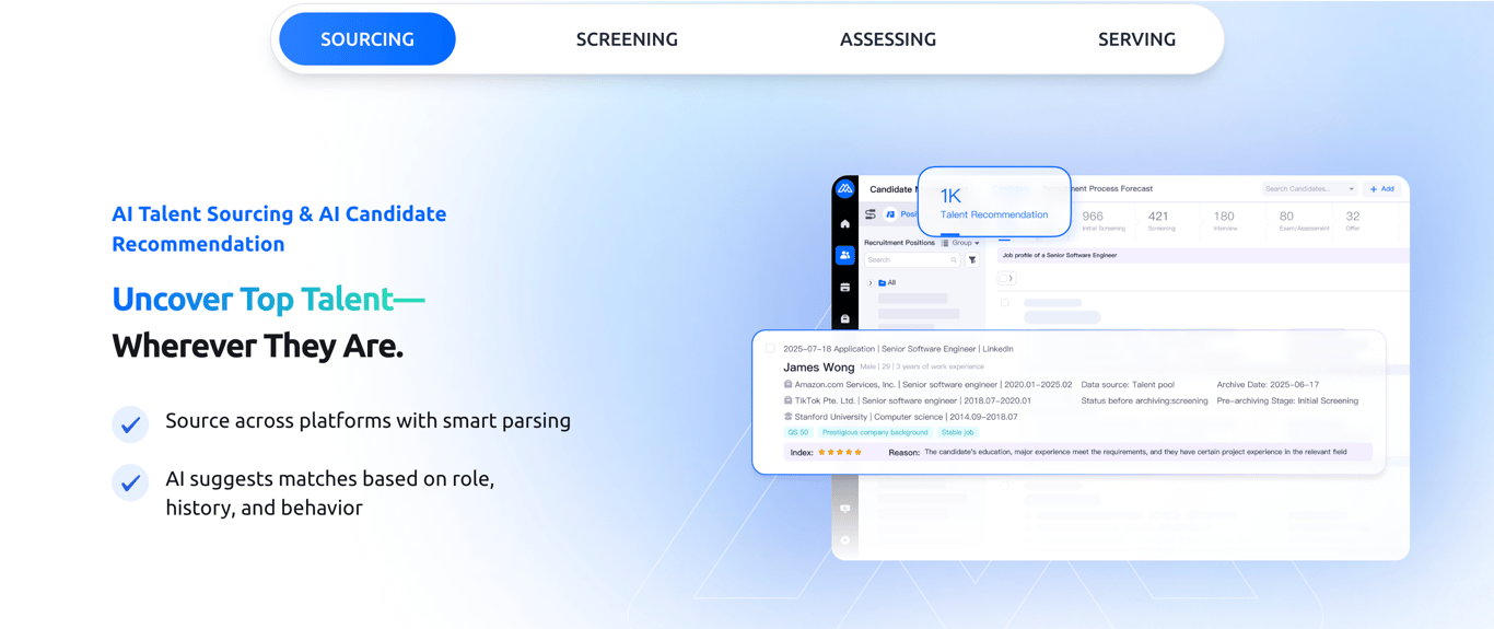 AIタレントソーシング