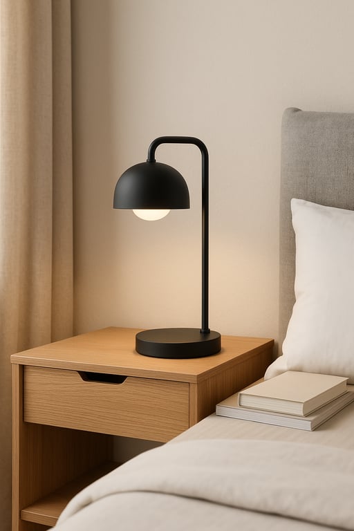 Private label lighting supplier showcasing modern LED pendant lights, track lighting, and recessed fixtures in a contemporary architectural setting, emphasizing design and functionality.