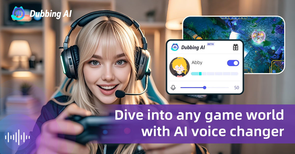 dubbing ai sound with image