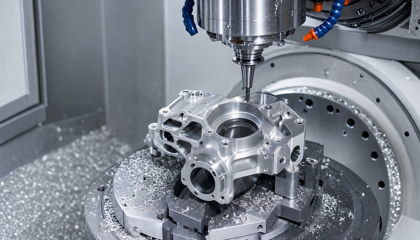 5-Achsen-CNC-Bearbeitung