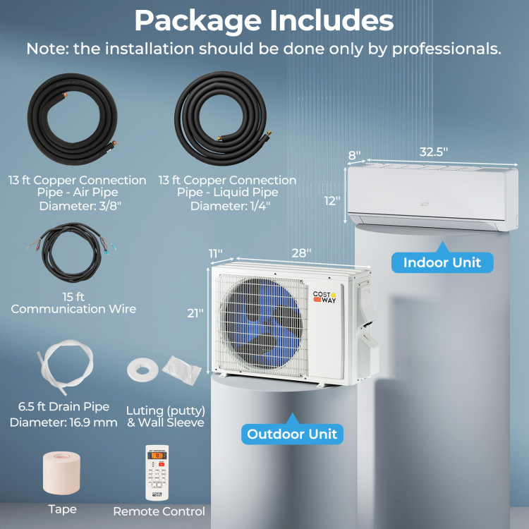 Mini split SEERXtreme 12000 BTU 24 SEER2 - 22 dB