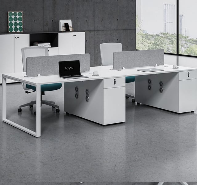Polaris Wooden Office Workstation Two Pax desk. Image height is 400 and width is 400