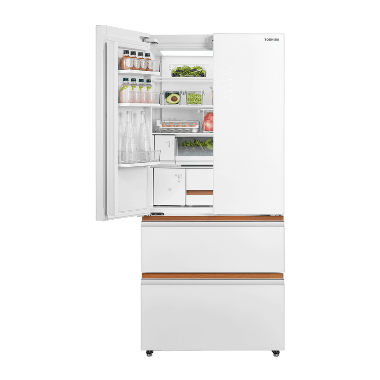 Tủ lạnh âm tủ Toshiba JAPANDi Premium 533L trong thiết kế nhà bếp hài hòa, liền mạch