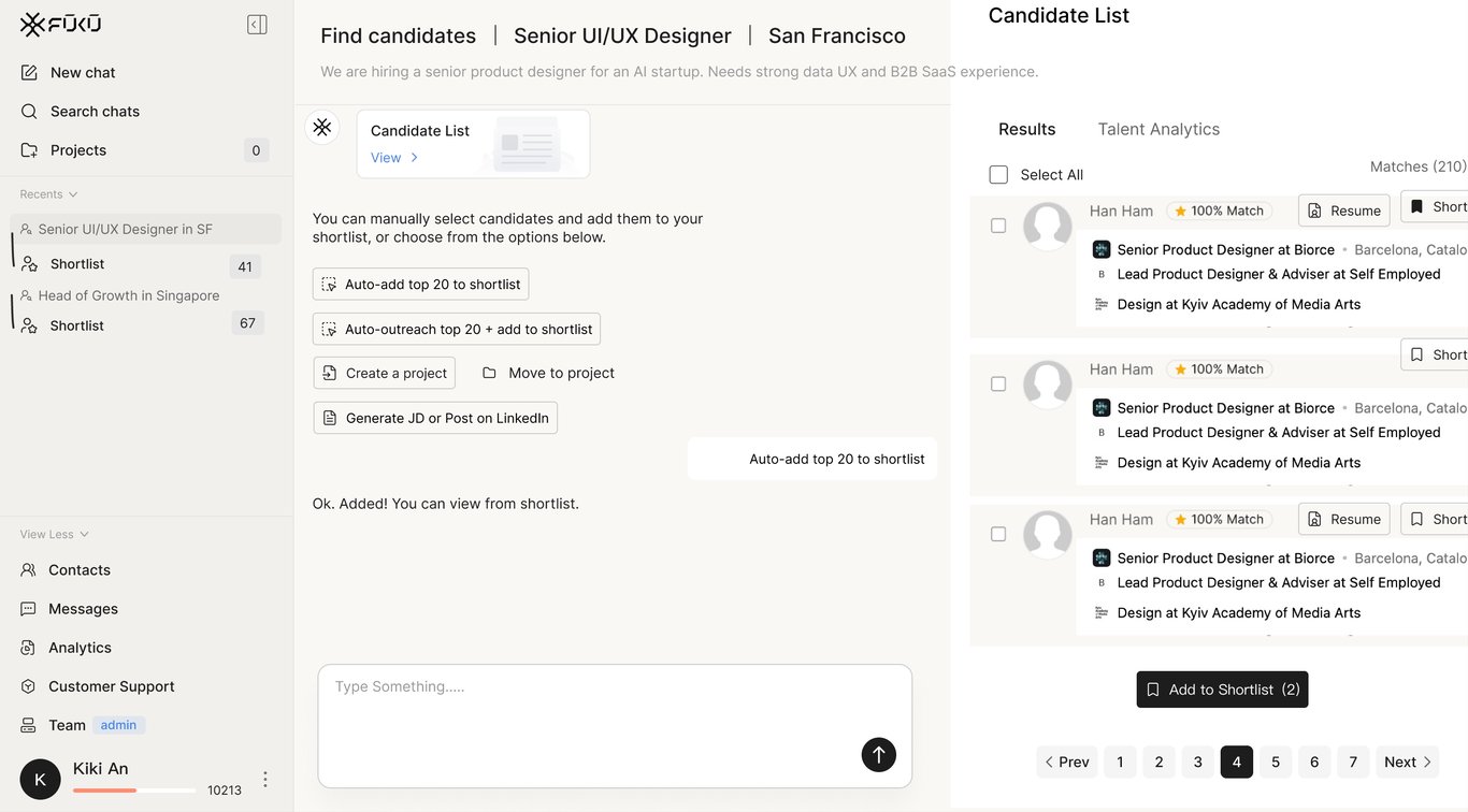 APAC Sourcing Interface