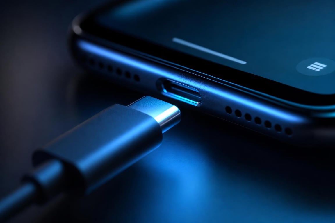 Plug in USB-C