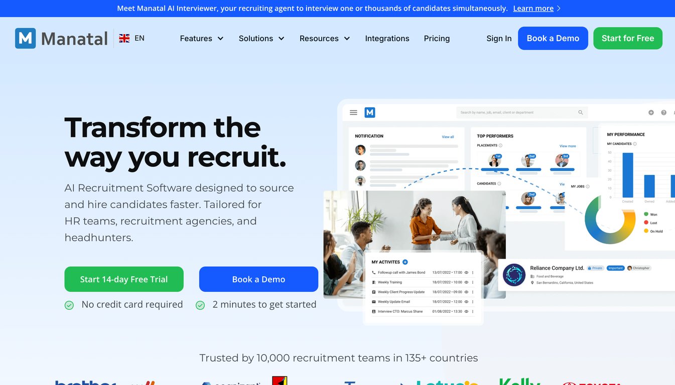 Nền tảng Manatal