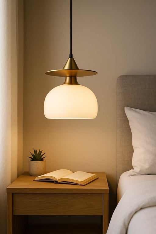 Custom lighting manufacturer displaying a variety of LED panels, smart lighting controllers, industrial pendant lights, and luxury wall sconces in a modern showroom.