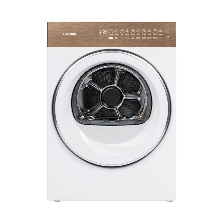 Máy sấy bơm nhiệt Toshiba T37 8kg TD-T37BS90HWV(WT)