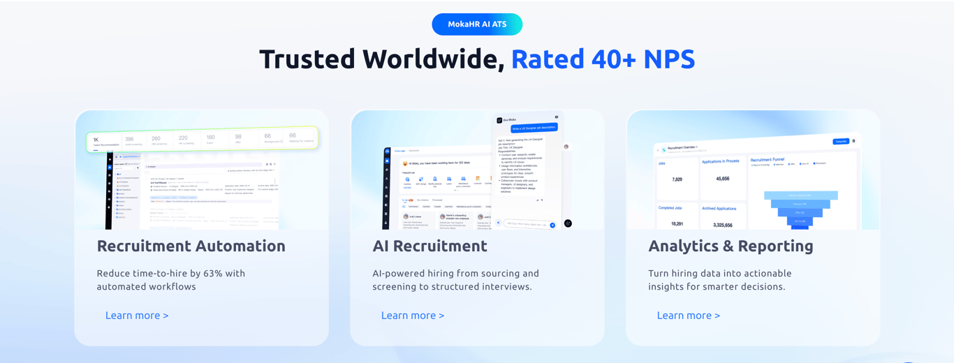 MokaHR プラットフォーム概要