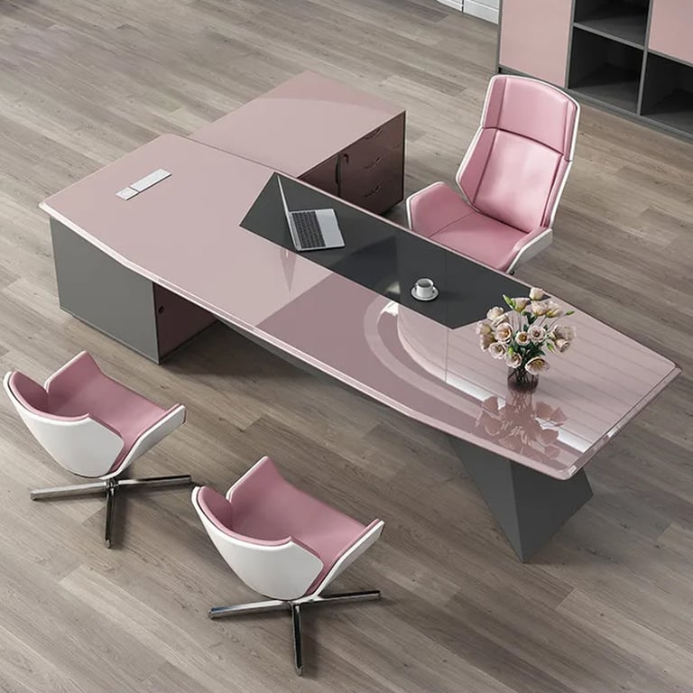 Hugo Wooden Director Table