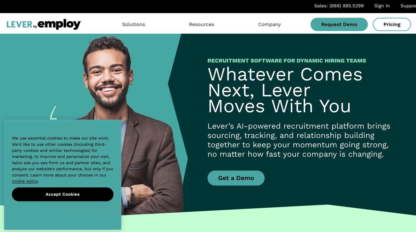 Antara Muka Platform Lever