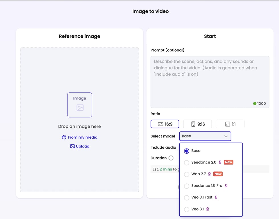 اختيار النموذج
