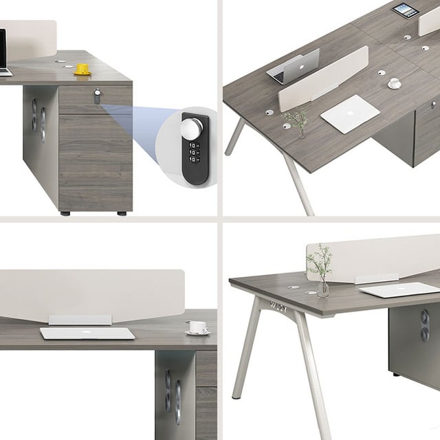 Liz Workstation K635 modern desk. Image height is 400 and width is 400