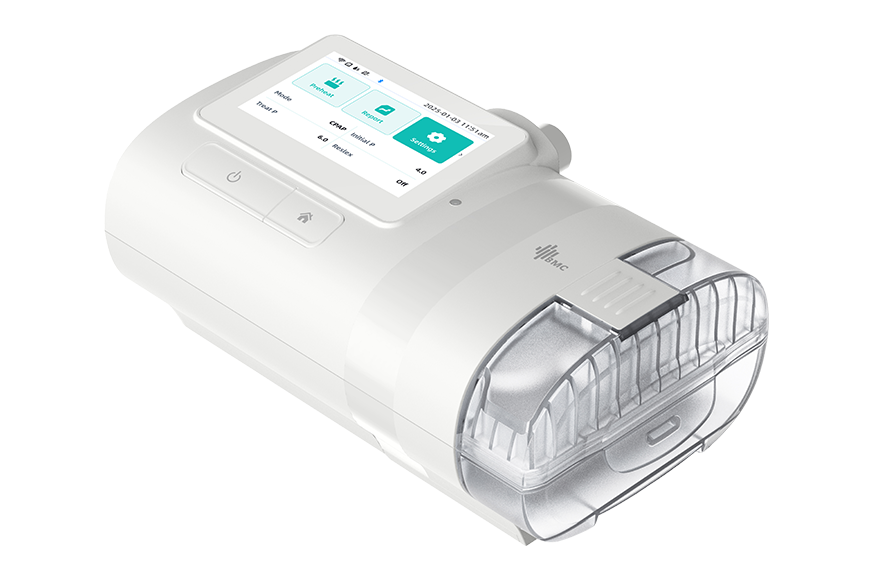 PAP-Gerät der E5-Serie von BMC Medical für eine komfortable und intelligente Schlafapnoe-Therapie