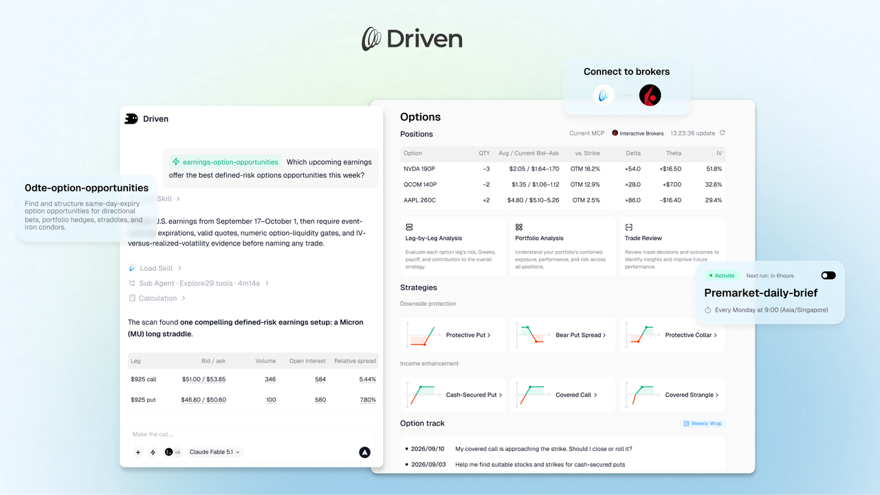 Driven Launches DrivenBench to Compare Leading AI Models Across Real-World Investment Tasks