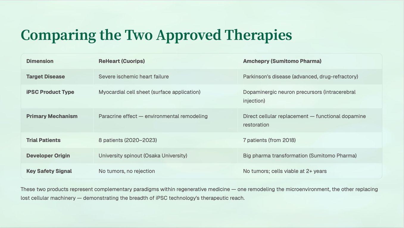 Comparaison des Thérapies